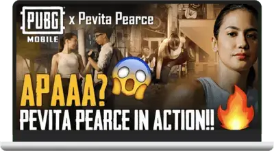 PUBG x Pevita Pearce
